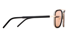 Load image into Gallery viewer, Gold Rectangle Full Rim Unisex Sunglasses by John Jacobs-148213