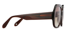 Load image into Gallery viewer, Brown Square Full Rim Women Sunglasses by John Jacobs-148229