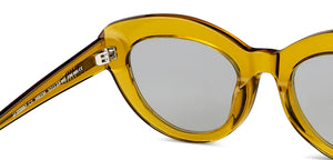Brown Cat Eye Full Rim Women Sunglasses by John Jacobs-148234