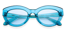 Load image into Gallery viewer, Sky Blue Cat Eye Full Rim Women Sunglasses by John Jacobs-148235