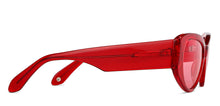 Load image into Gallery viewer, Maroon Cat Eye Full Rim Women Sunglasses by John Jacobs-148237