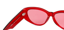 Load image into Gallery viewer, Maroon Cat Eye Full Rim Women Sunglasses by John Jacobs-148237