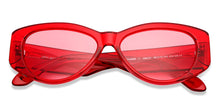 Load image into Gallery viewer, Maroon Cat Eye Full Rim Women Sunglasses by John Jacobs-148237