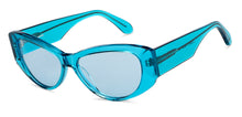 Load image into Gallery viewer, Blue Cat Eye Full Rim Women Sunglasses by John Jacobs-148239