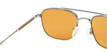 Load image into Gallery viewer, Silver Square Full Rim Unisex Sunglasses by John Jacobs-148423