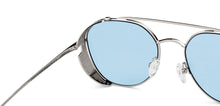 Load image into Gallery viewer, Silver Round Full Rim Unisex Sunglasses by John Jacobs-152188