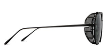 Load image into Gallery viewer, Black Round Full Rim Unisex Sunglasses by John Jacobs-152190