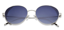 Load image into Gallery viewer, Silver Round Full Rim Unisex Sunglasses by John Jacobs-211678