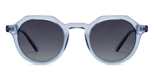 Grey Round Full Rim Unisex Sunglasses by John Jacobs-152266
