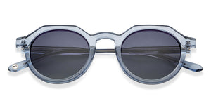 Grey Round Full Rim Unisex Sunglasses by John Jacobs-152266