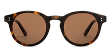 Load image into Gallery viewer, Tortoise Round Full Rim Unisex Sunglasses by John Jacobs-152277