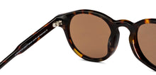 Load image into Gallery viewer, Tortoise Round Full Rim Unisex Sunglasses by John Jacobs-152277