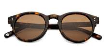 Load image into Gallery viewer, Tortoise Round Full Rim Unisex Sunglasses by John Jacobs-152277