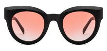 Load image into Gallery viewer, Black Round Full Rim Women Sunglasses by John Jacobs-201682