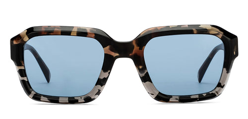 Tortoise Wayfarer Full Rim Unisex Sunglasses by John Jacobs-201695