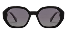 Load image into Gallery viewer, Black Oval Full Rim Unisex Sunglasses by John Jacobs-208154