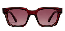 Load image into Gallery viewer, Maroon Wayfarer Full Rim Unisex Sunglasses by John Jacobs-210235