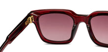 Load image into Gallery viewer, Maroon Wayfarer Full Rim Unisex Sunglasses by John Jacobs-210235