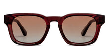 Load image into Gallery viewer, Maroon Wayfarer Full Rim Unisex Sunglasses by John Jacobs-210238