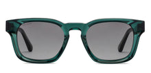 Load image into Gallery viewer, Green Wayfarer Full Rim Unisex Sunglasses by John Jacobs-210239