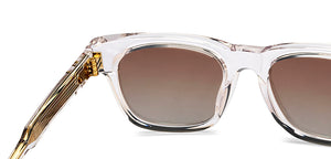 Transparent Wayfarer Full Rim Unisex Sunglasses by John Jacobs-210240