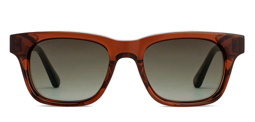 Brown Wayfarer Full Rim Unisex Sunglasses by John Jacobs-210241