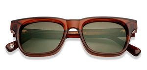 Brown Wayfarer Full Rim Unisex Sunglasses by John Jacobs-210241