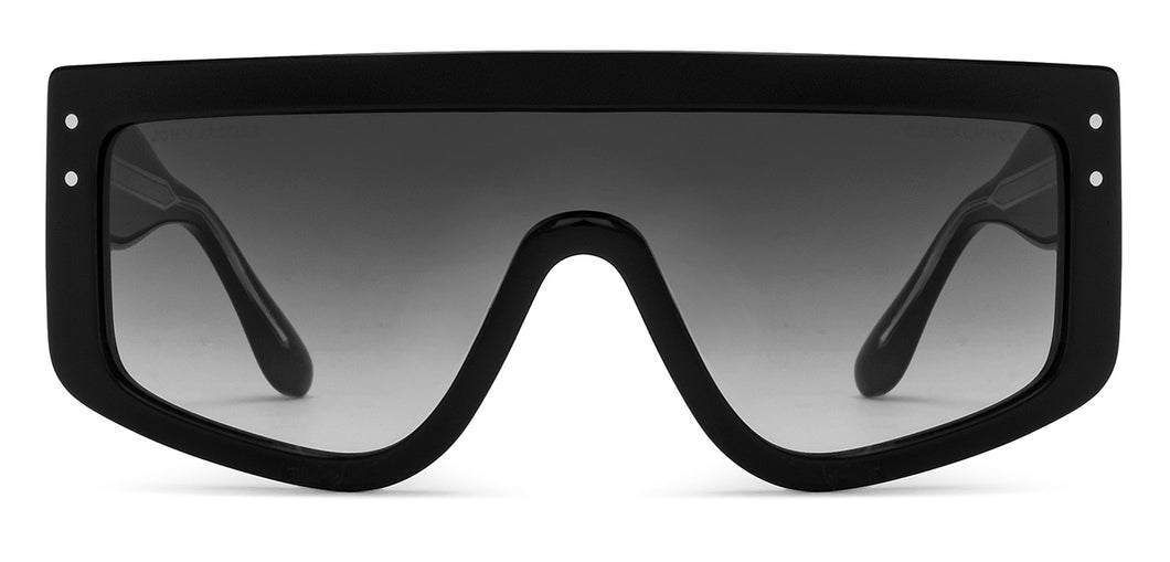 Black Square Full Rim Women Sunglasses by John Jacobs-212384
