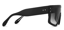Load image into Gallery viewer, Black Square Full Rim Women Sunglasses by John Jacobs-212384