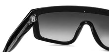 Load image into Gallery viewer, Black Square Full Rim Women Sunglasses by John Jacobs-212384