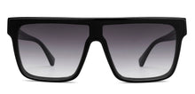 Load image into Gallery viewer, Black Square Full Rim Women Sunglasses by John Jacobs-212922