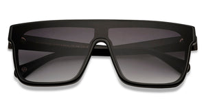 Black Square Full Rim Women Sunglasses by John Jacobs-212922
