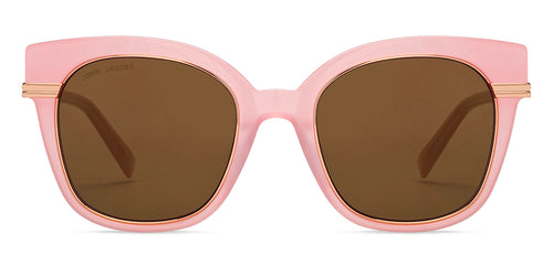 Pink Square Full Rim Women Sunglasses by John Jacobs-213094
