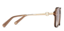 Load image into Gallery viewer, Brown Square Full Rim Women Sunglasses by John Jacobs-213095
