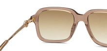 Load image into Gallery viewer, Brown Square Full Rim Women Sunglasses by John Jacobs-213095