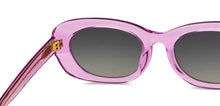 Load image into Gallery viewer, Purple Rectangle Full Rim Women Sunglasses by John Jacobs-213096