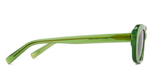 Load image into Gallery viewer, Green Rectangle Full Rim Women Sunglasses by John Jacobs-213097