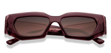 Load image into Gallery viewer, Maroon Rectangle Full Rim Women Sunglasses by John Jacobs-216824