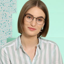 Load image into Gallery viewer, Grey Square Full Rim Unisex Eyeglasses by John Jacobs-137375