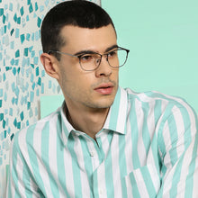 Load image into Gallery viewer, Grey Square Full Rim Unisex Eyeglasses by John Jacobs-137375