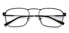 Load image into Gallery viewer, Black Square Full Rim Unisex Eyeglasses by John Jacobs-144856