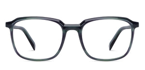 Green Square Full Rim Unisex Eyeglasses by John Jacobs-147274