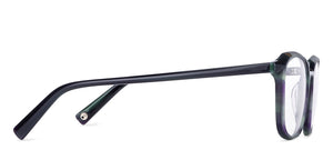 Green Square Full Rim Unisex Eyeglasses by John Jacobs-147274