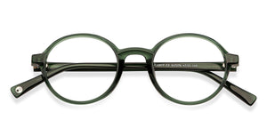 Green Square Full Rim Unisex Eyeglasses by John Jacobs-147276