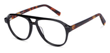 Load image into Gallery viewer, Black Aviator Full Rim Unisex Eyeglasses by John Jacobs-147277