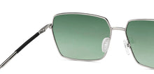 Load image into Gallery viewer, Silver Hexagonal Full Rim Unisex Sunglasses by John Jacobs-147920