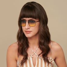 Load image into Gallery viewer, Brown Aviator Full Rim Unisex Sunglasses by John Jacobs-147262