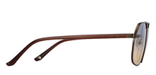 Load image into Gallery viewer, Brown Aviator Full Rim Unisex Sunglasses by John Jacobs-147262