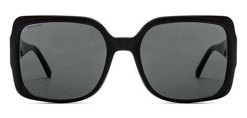 Black Square Full Rim Women Sunglasses by John Jacobs-209431