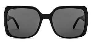 Black Square Full Rim Women Sunglasses by John Jacobs-209431